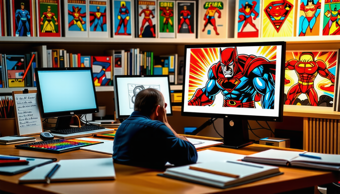 unlock your creative potential with our step-by-step guide on how to create your own superhero comic. discover tips on character design, storyboarding, and artistic techniques to bring your superhero to life!